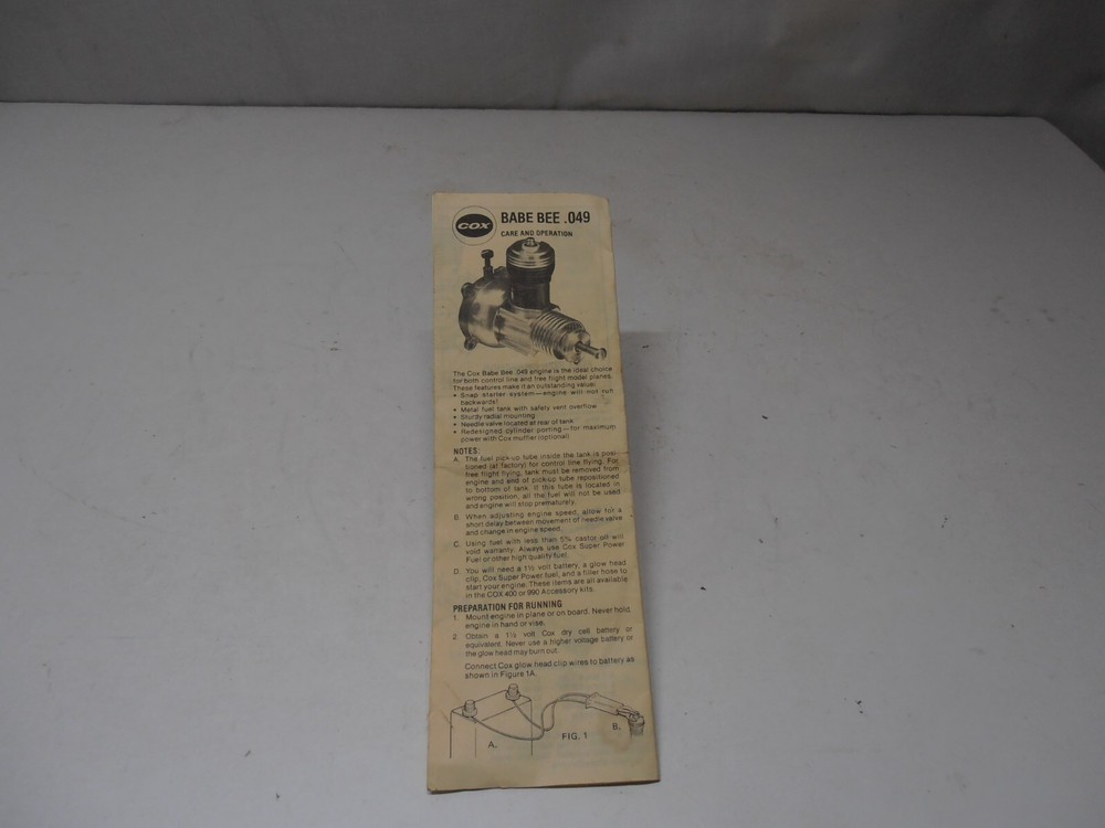 Original Babe 049 Manual