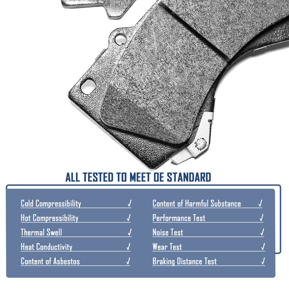 Front Ceramic Brake Pads for A3 TT Quattro Beetle CC Eos Golf GTI Jetta Passat🔥