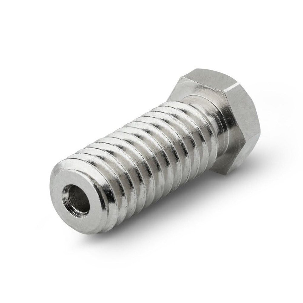 3D Printer Nozzle 0.4mm Ruby Hardened Abrasion Resistant Copper Compatible