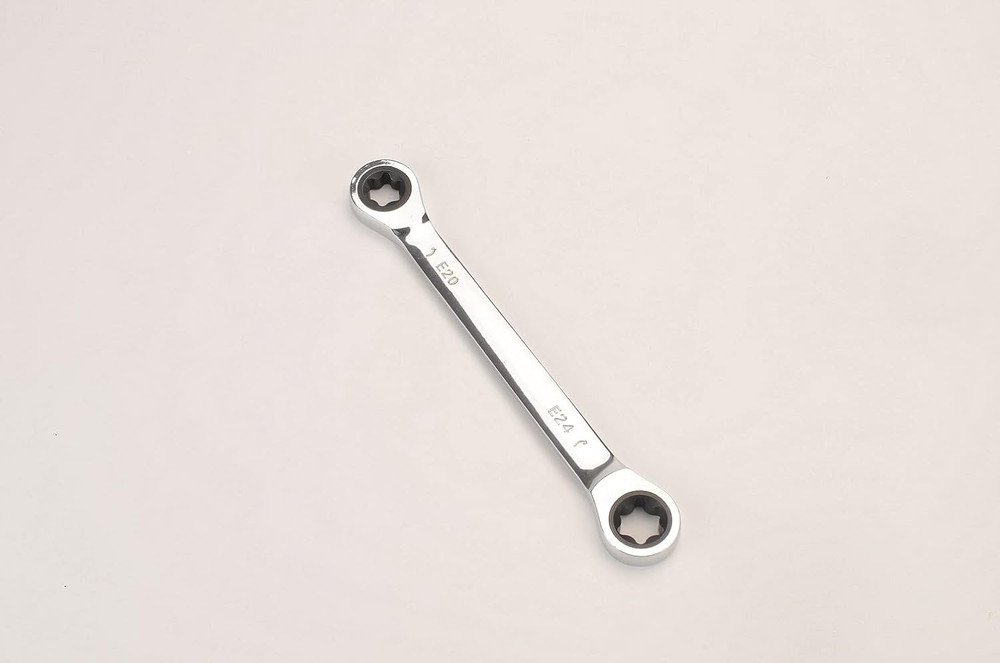 E-Torx Double Box Ratcheting Wrench Heavy Duty CR-V Box E20×E24