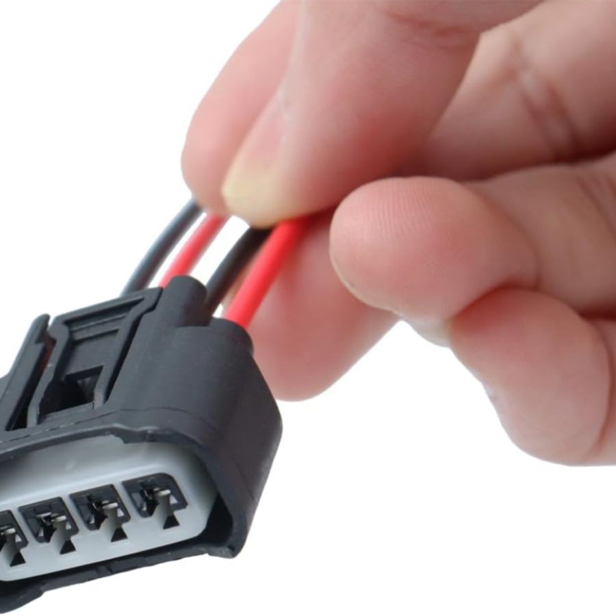 Connector, Compatible with Corolla Camry Highlander, Female Connector4 Pack