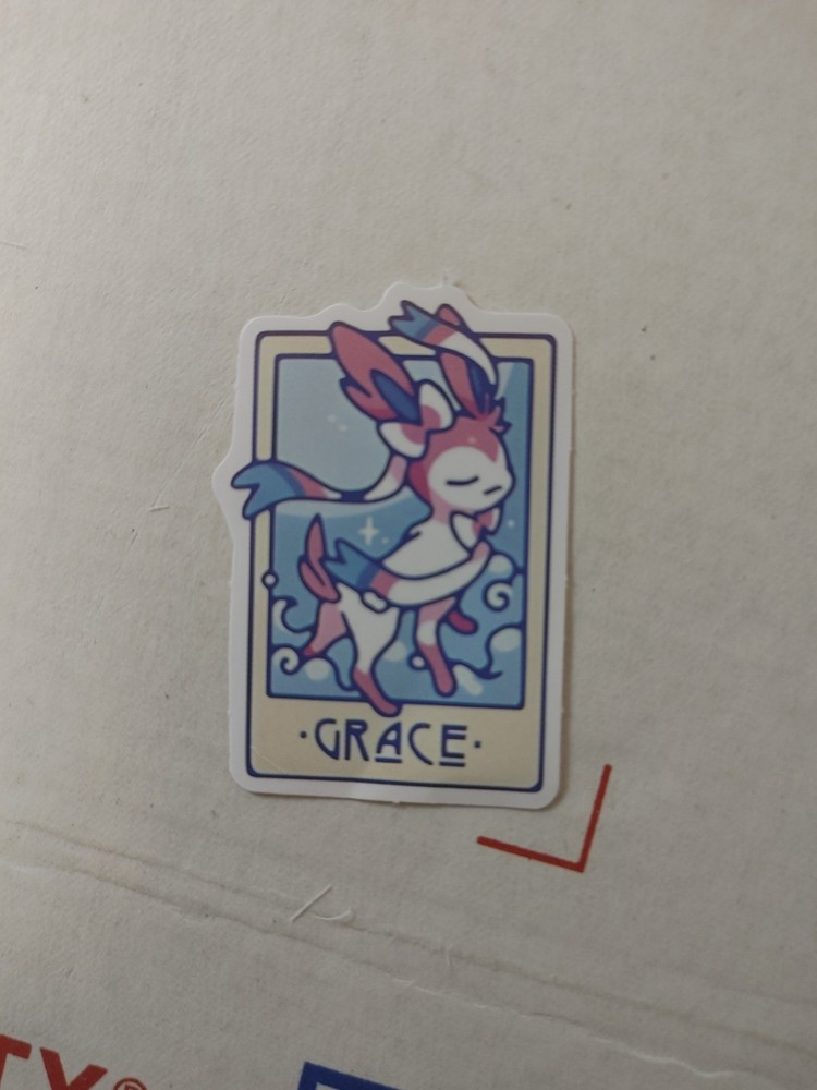 Pokemon Tarot Decal Sticker