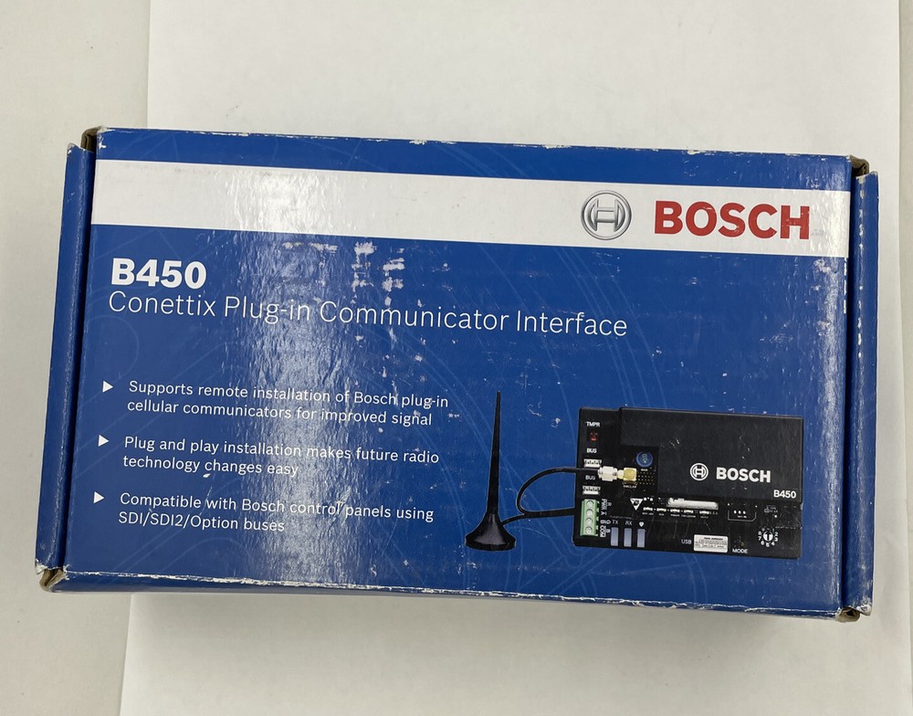 Bosch B450 Conettix Plug-in Communicator Interface Open Box
