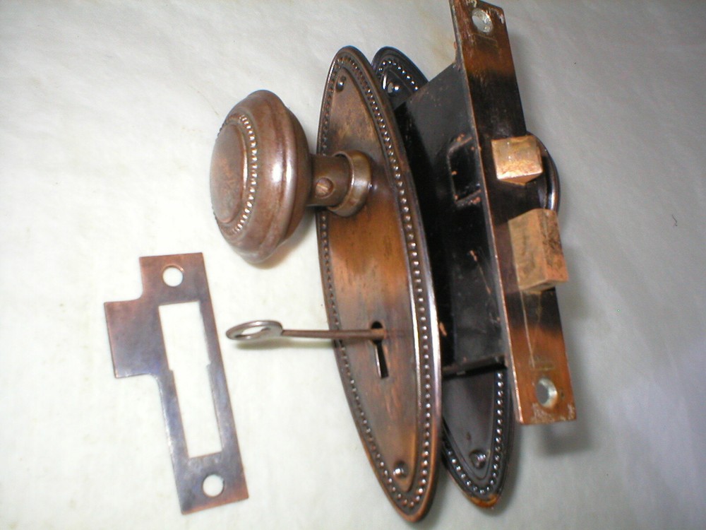 Antique Victorian Era Door Hardware