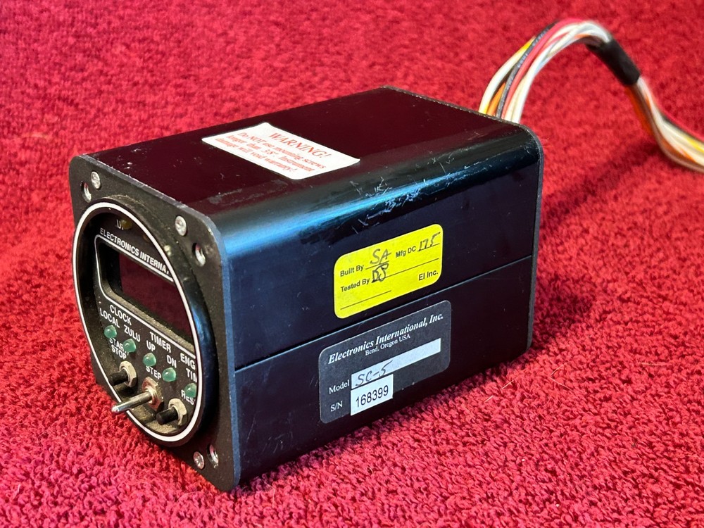 ELECTRONICS INTERNATIONAL SC-5 SUPER CLOCK TIMER