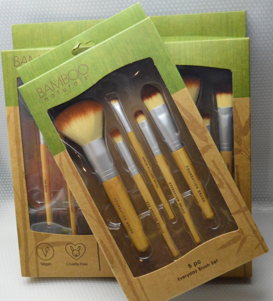 Bamboo Naturals Everyday Makeup Brushes. choose