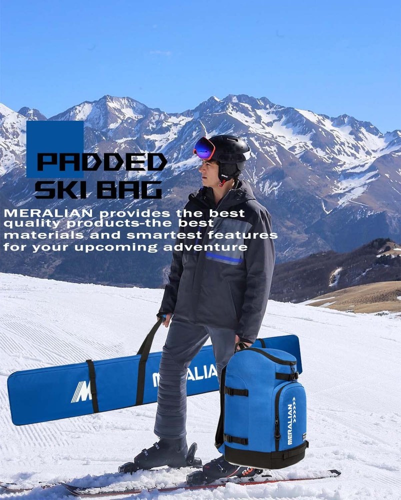 Ski Boot Bag 50l Ski Boot Travel Backpack Waterproof Snowboard Boot Backpack For