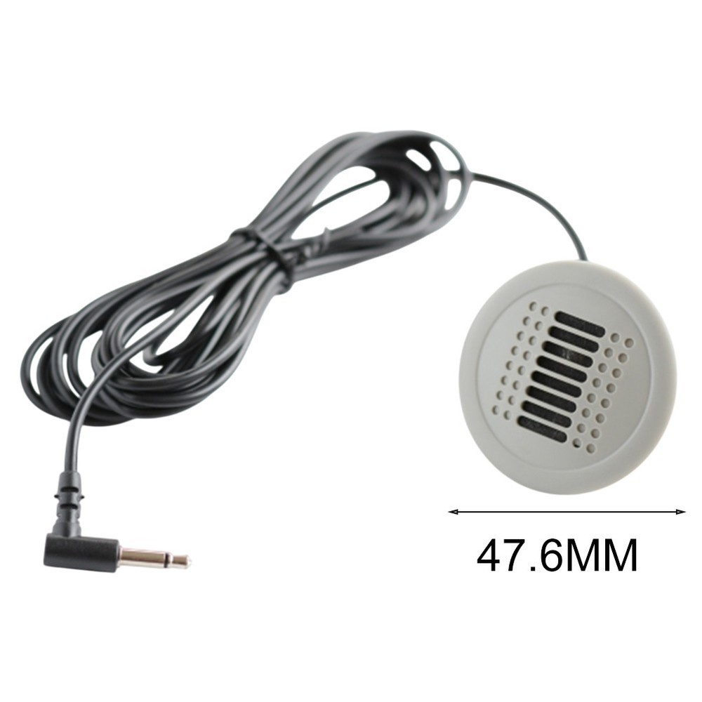 Stereo Microphone for Car Audio Systems Compatible with For Android Radios