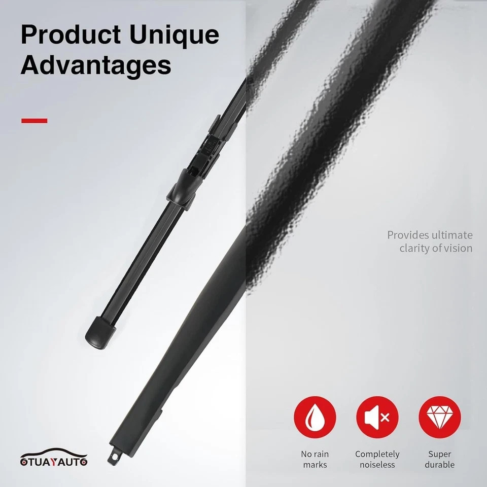 Rear Windshield Wiper Arm Blade Assembly - Replacement for GLA 250 2015-2020, GL