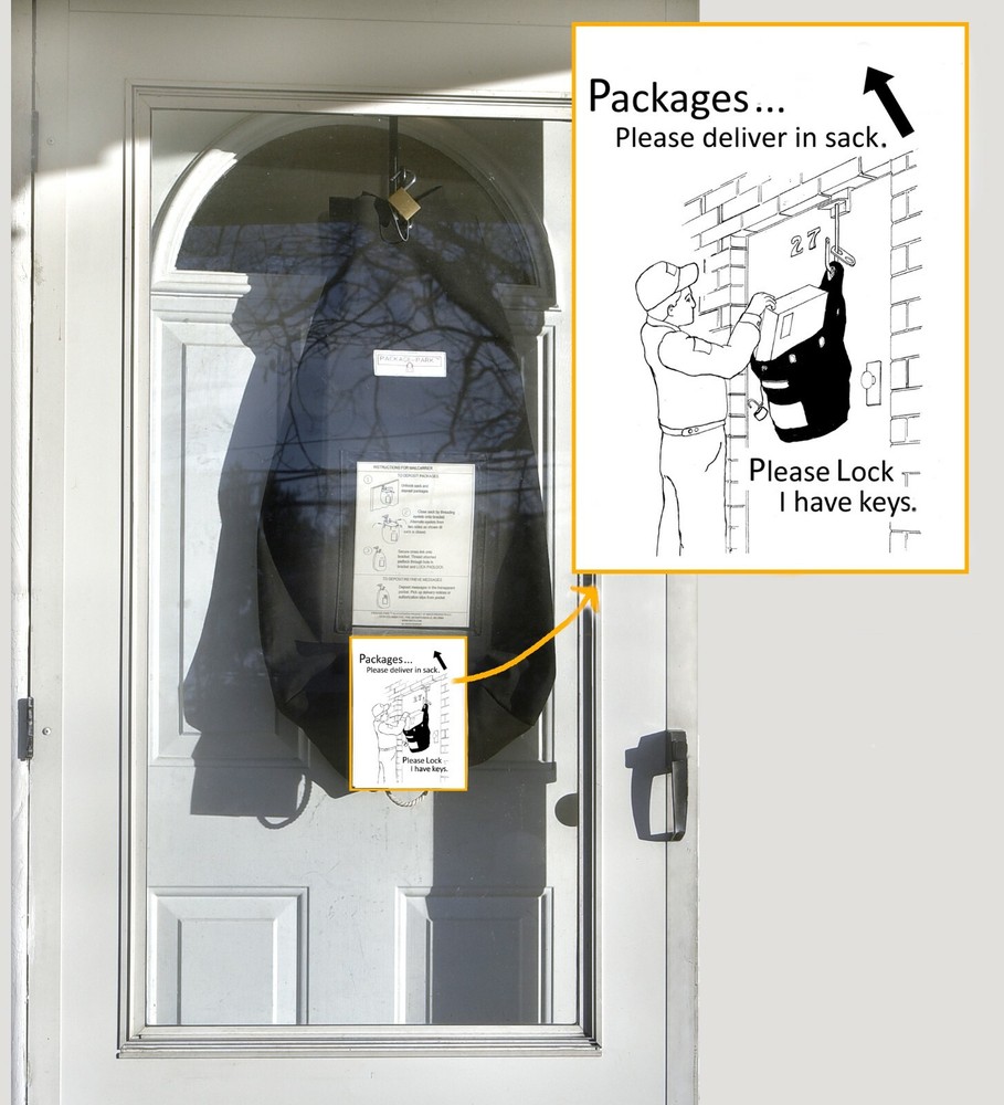   Parcel box package box drop box locking mailbox parcel vault parcel safe door