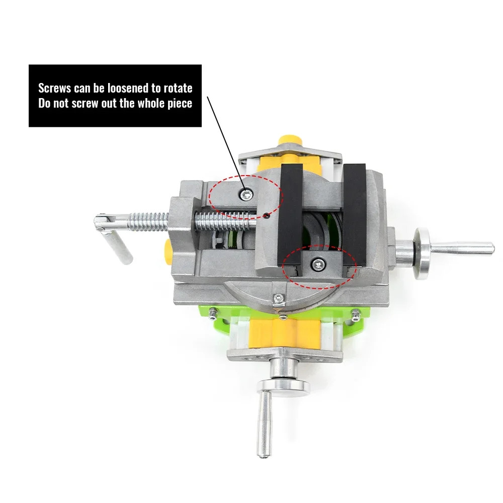 Milling Drilling Precision Vise Base Table Aluminium Alloy Compound Worktable