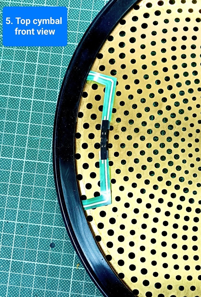 Goedrum 2-Piece Hi-Hat DIY Package With bottom cup