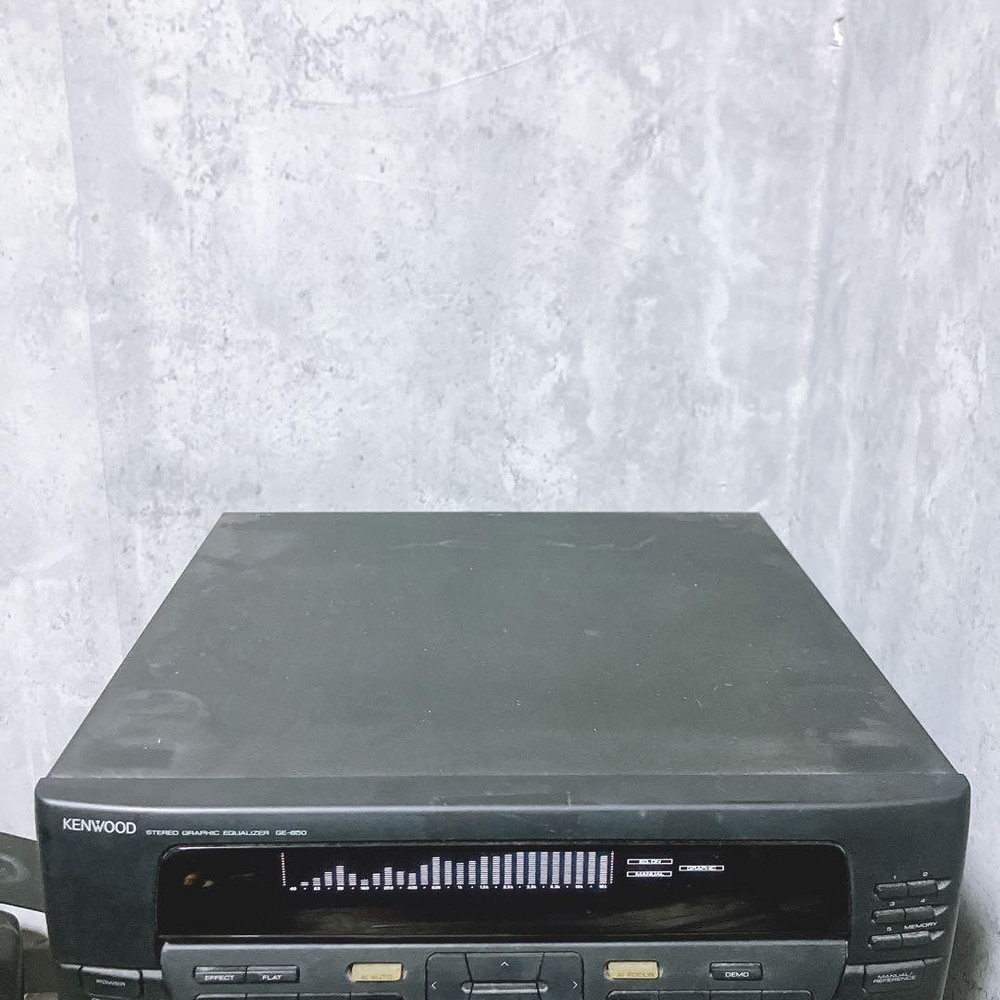 Kenwood Graphic Equalizer/Spectrum Analyzer GE-850