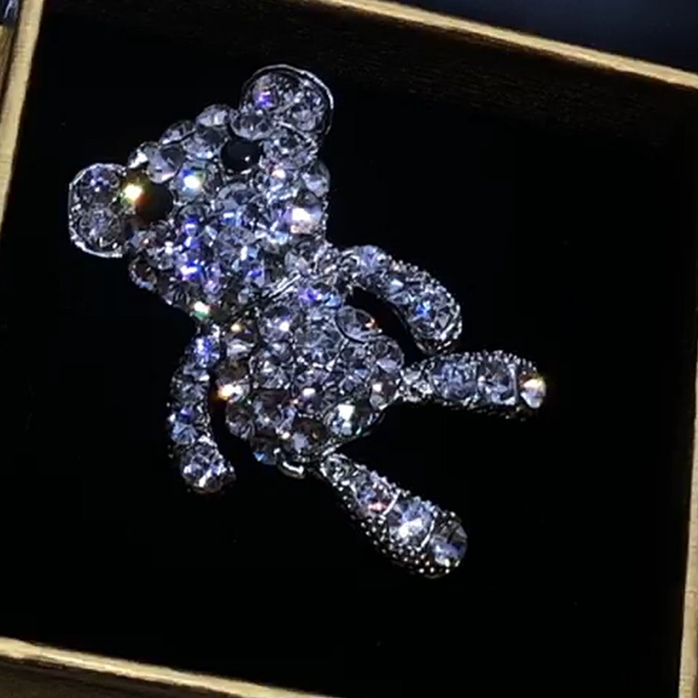 1-3/4" bear brooch NEW