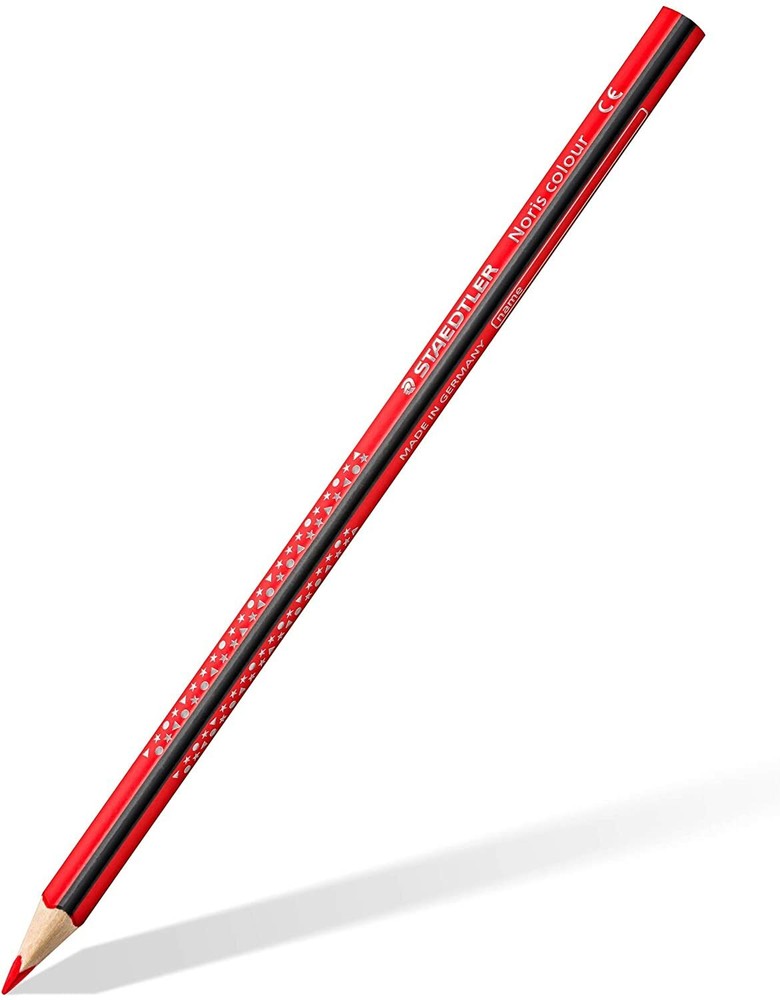 Staedtler 187 C12 Noris Colour Triangular Pencils, Assorted Colours Pack of 12