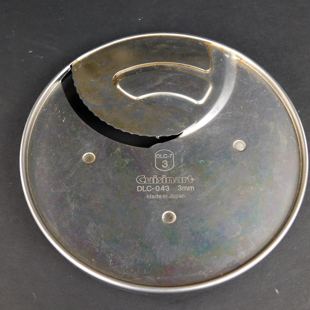 Cusinart DLC-043 DLC-7 3mm Slicing Disc Blade REPLACEMENT PART