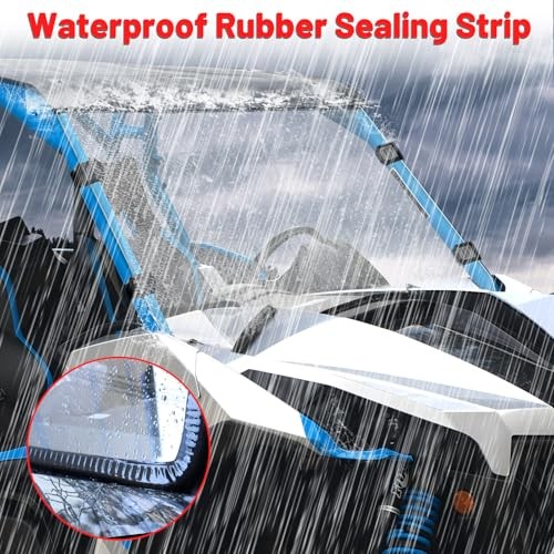 Front Maverick Windshield Scratch Proof PC Full Windshield Compatible With