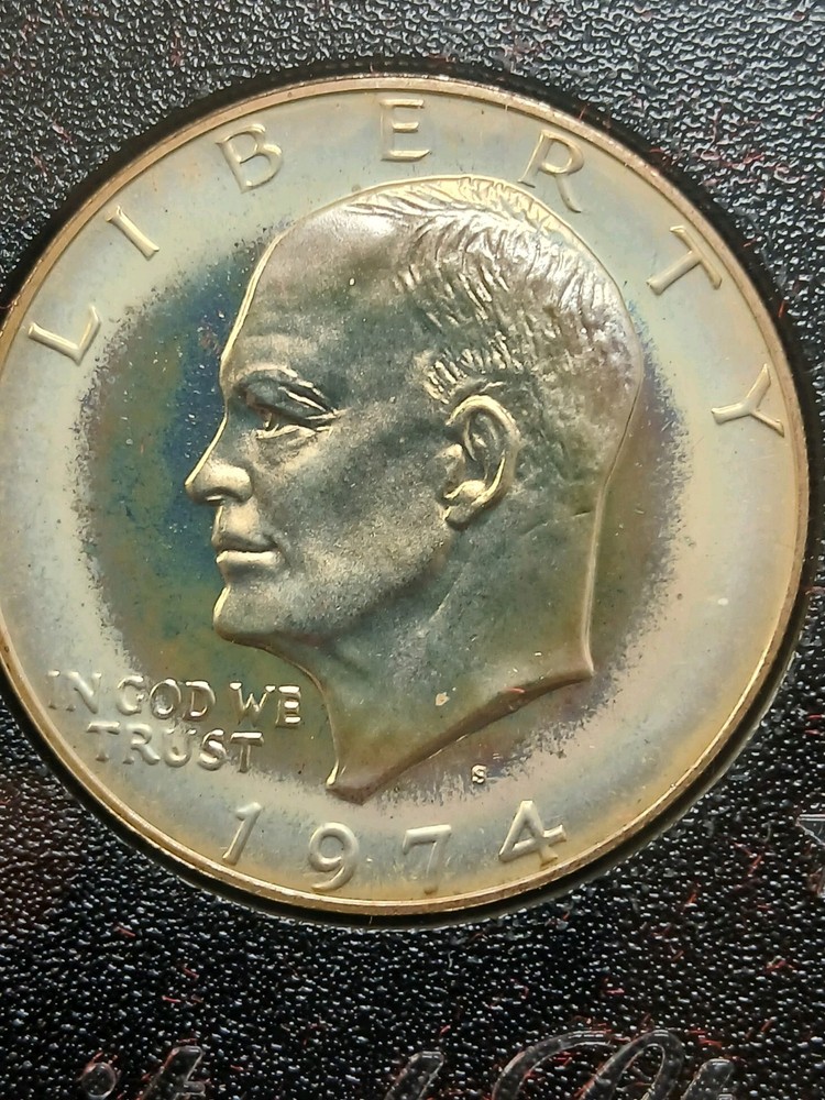 1974 S $1 Eisenhower Silver Proof One Dollar UNCIRCULATED