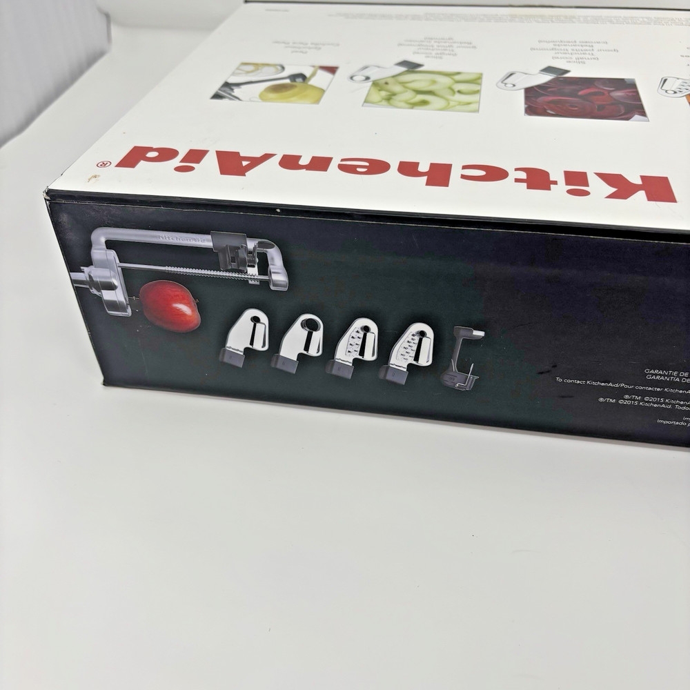 KitchenAid:5-Blade Spiralizer w/Peel, Core & Slice Attachment for Stand Mixer