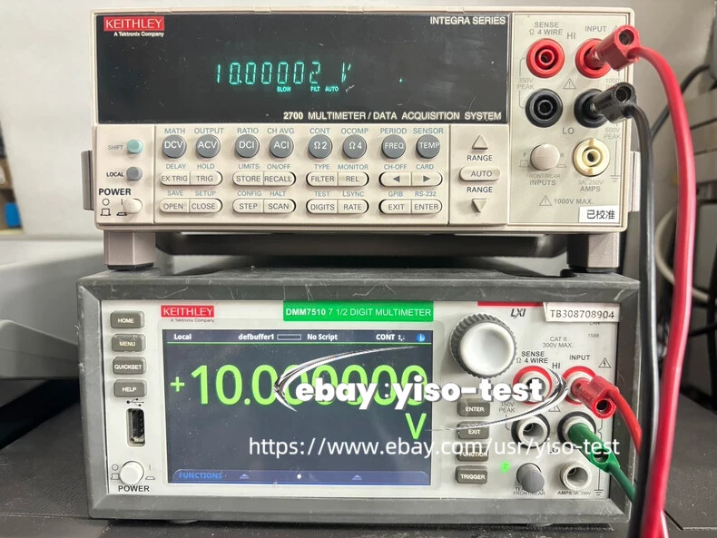 Keithley 2700 6-1/2 Digit Multimeter Data Acquisition System /Good function /#