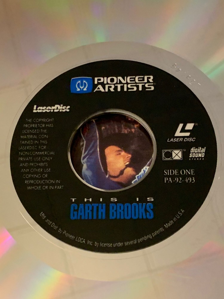 This Is Garth Brooks laser Disc
