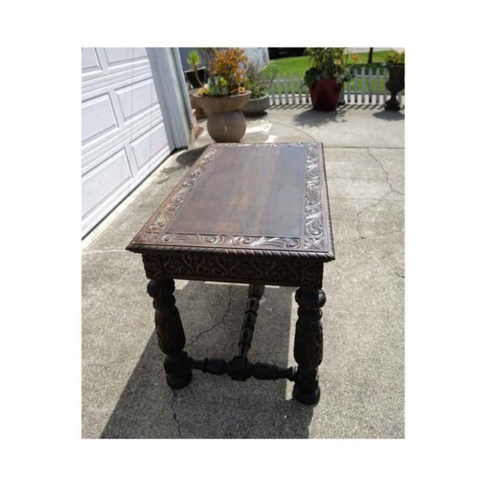 Early 1900's Solid Wooden Desk