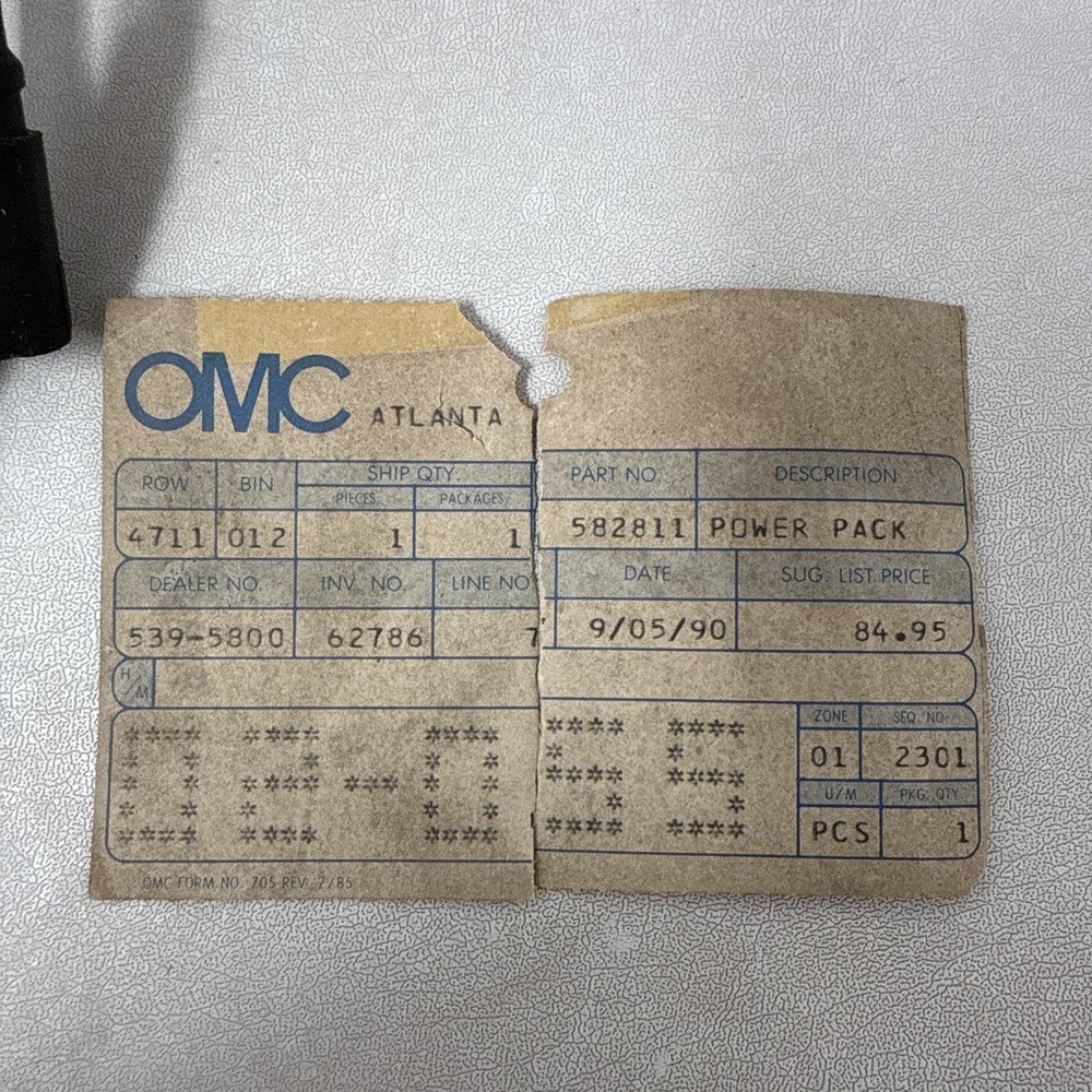582811 Evinrude Johnson 90-115 Power Pack Ignition Box Module 0582811