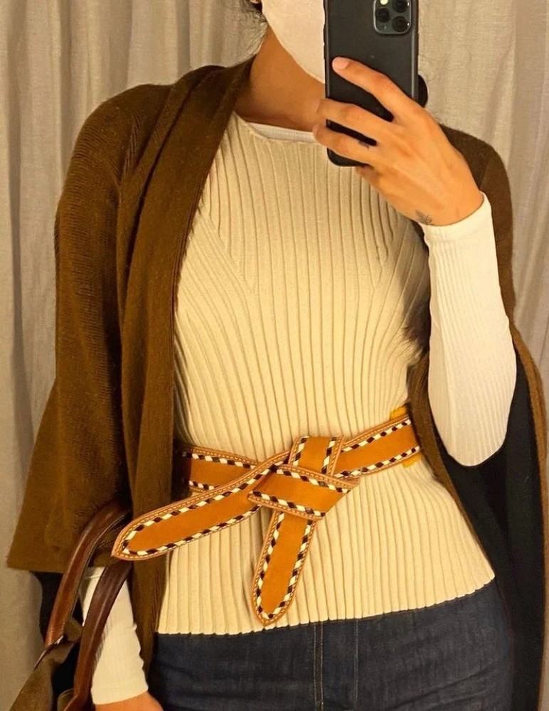Aurelia Mexico Tan Nudo Belt
