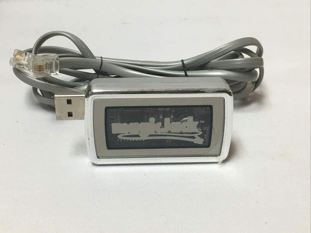 Magic Jack Telephone System Local Long Distance Calling USB  EUC!