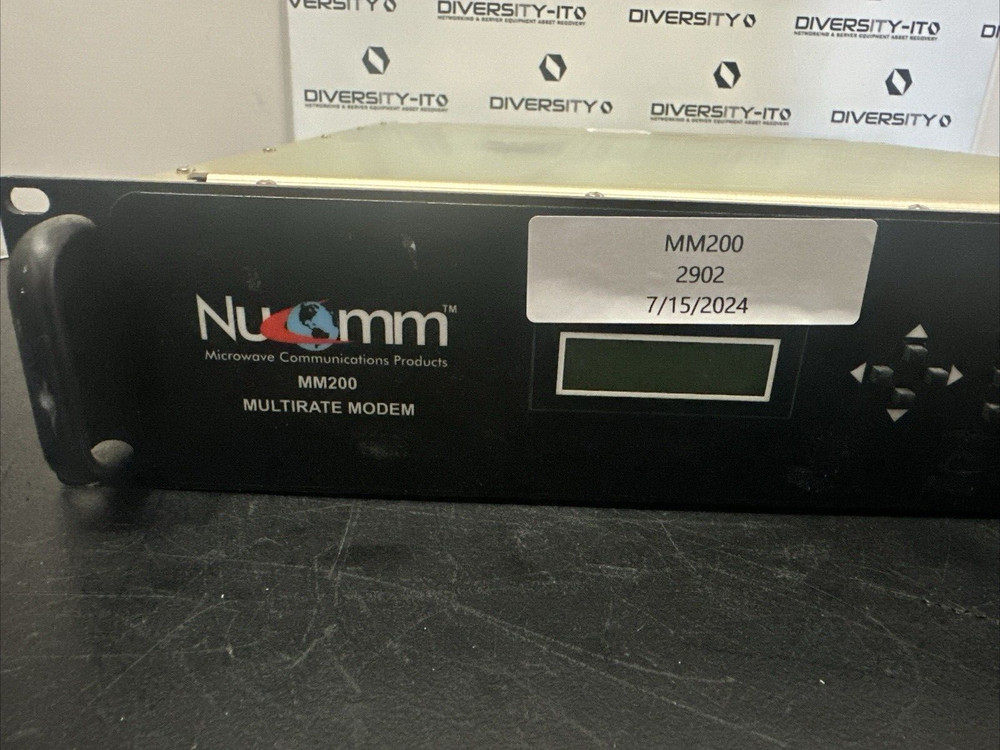 MM200 Multi-Rate Microwave Modem