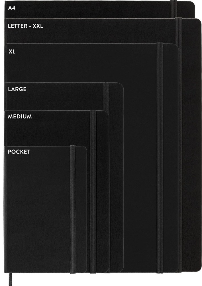 Moleskine Classic Notebook, Pocket, Plain, Hydrangea Blue, Hard Hardcover