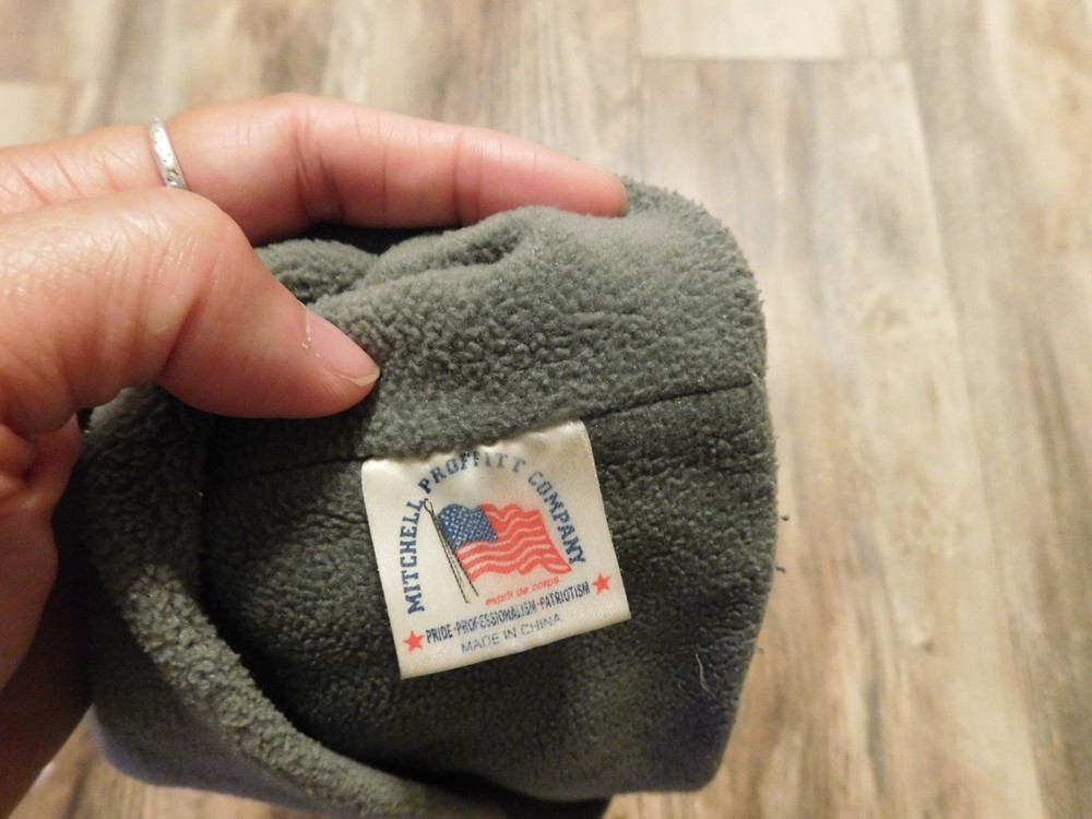 MITCHELL FLEECE FOLIAGE GREEN CAP