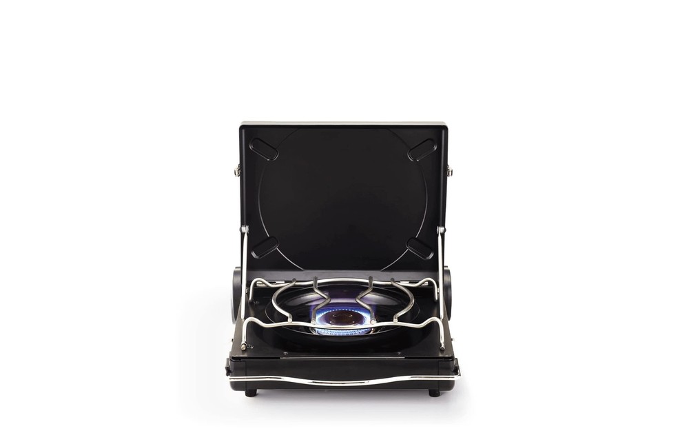 Fore Winds by Iwatani Luxe Camp Stove Large, Black