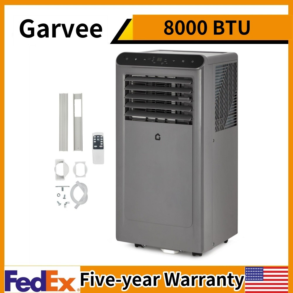 ✔️Portable Air Conditioner 8000 BTU AC Unit Dehumidifier Fan Remote Control Time