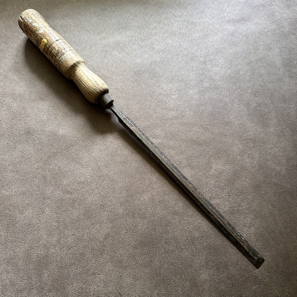 VINTAGE MARPLES ENGLISH MADE 10mm STEEL BEVEL EDGE PATTERNMAKERS CHISEL