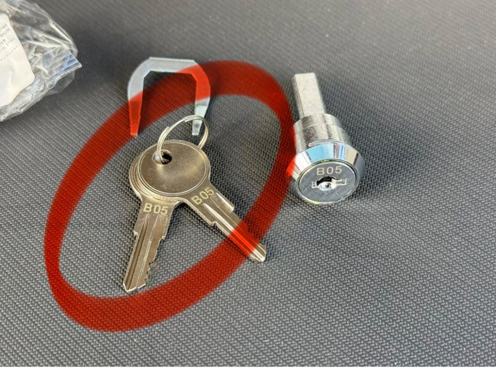 B05 B04 B02 B01 Kobalt Husky Tool Chest ToolBox Replacement Lock Cylinder Key