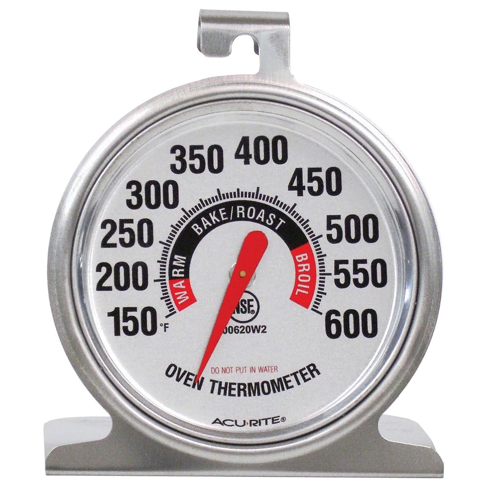 Stainless Steel Oven Thermometer AcuRite 150F