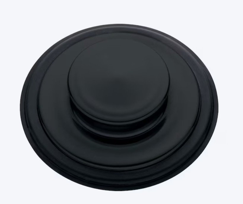 InSinkErator STP-MTBLK Stopper for InSinkErator Garbage Disposal - Matte Black