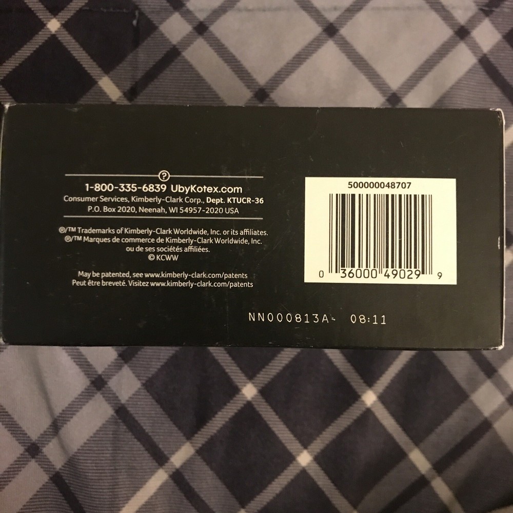 U By Kotex Regular- 36 Unscented Tampons