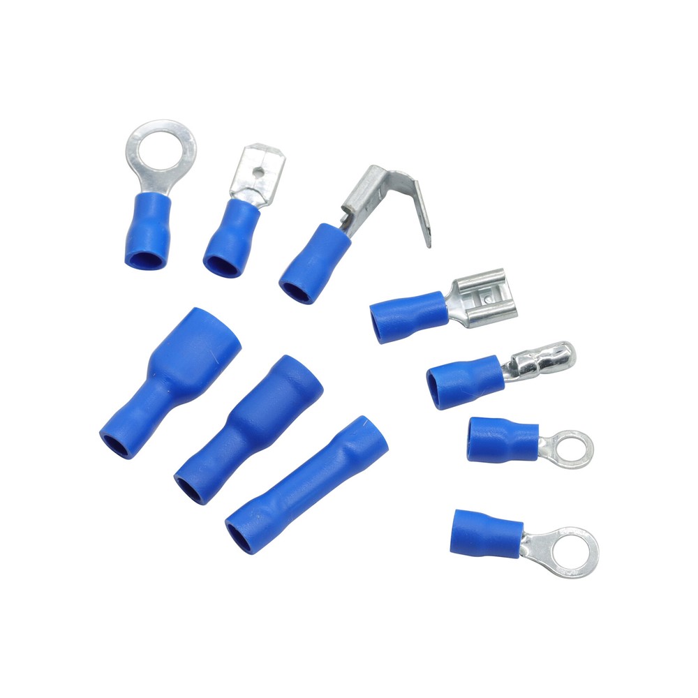 480pcs Electrical Wire Connector Assorted Insulated Crimp Terminal Spade Set Kit