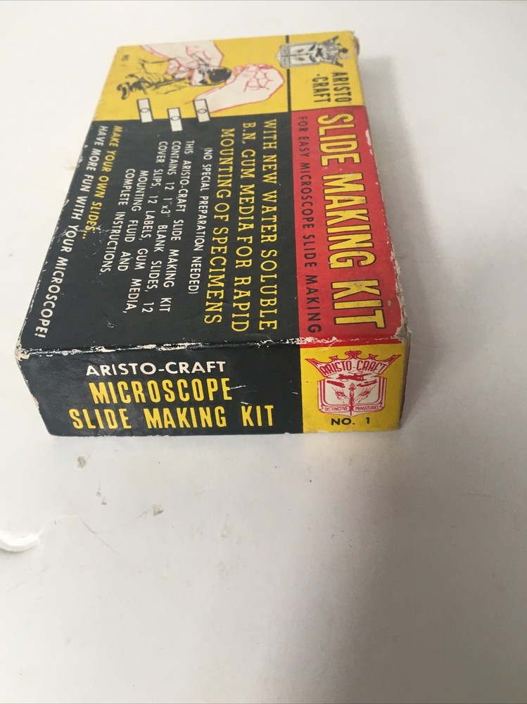 Vintage Aristo Craft Slide Making Kit 9 PCs