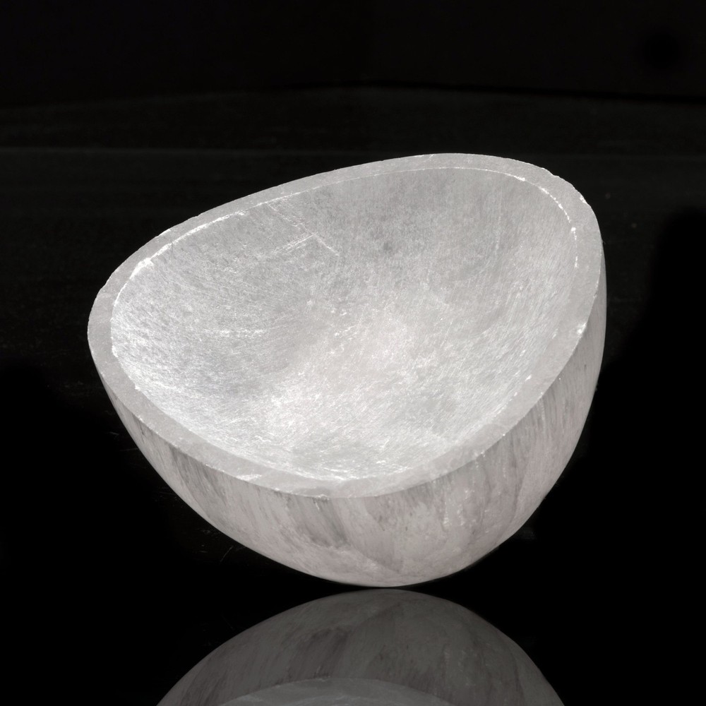 Freeform Selenite Bowl