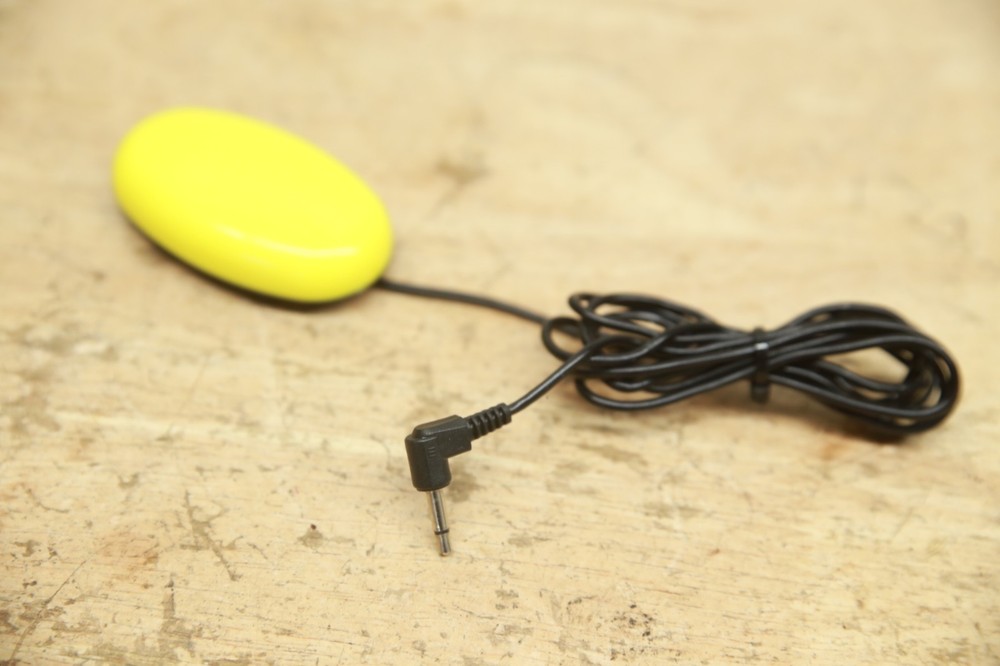 Stealth Products 2.75" Egg Switch Push Button for Power Wheelchairs - YELLOW