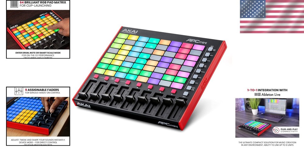 Ableton Live Lite Controller with 64 RGB Pads