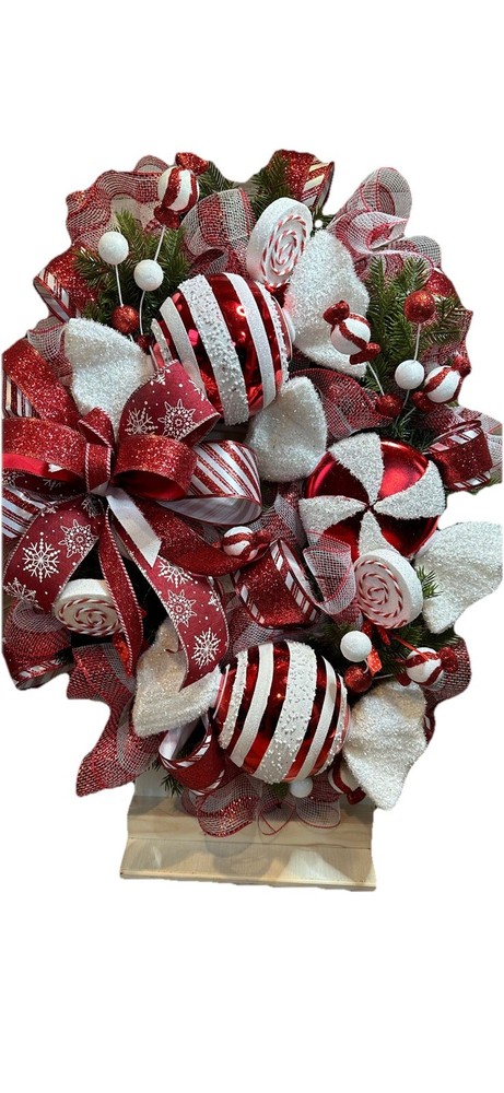 Peppermint Candy Wreath