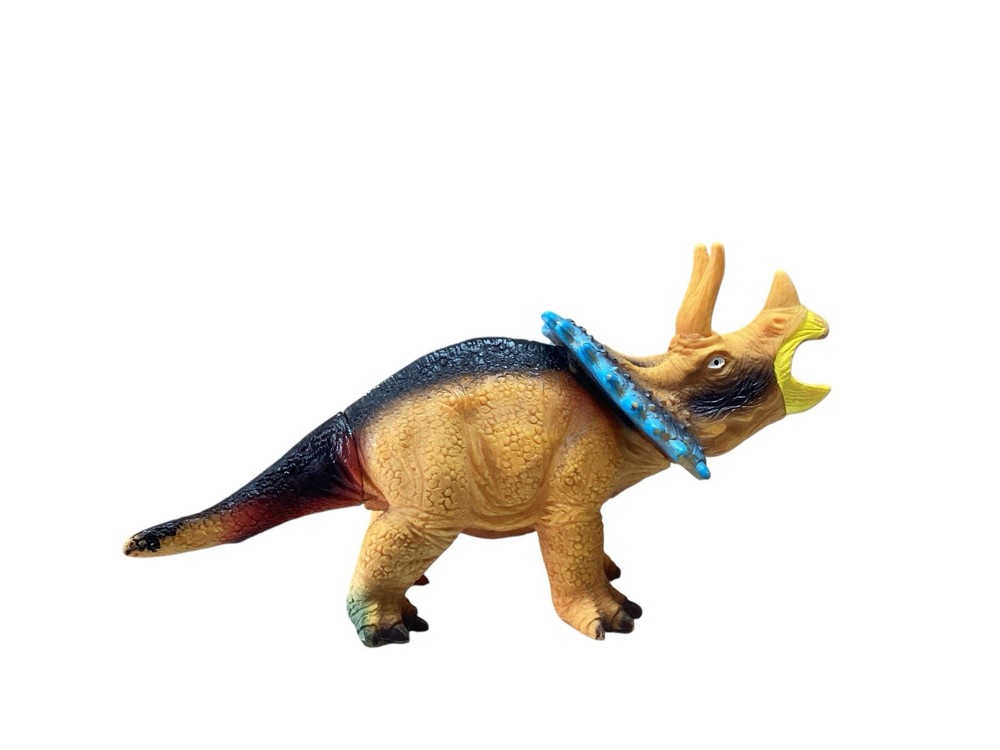 Triceratops Dinosaur Toy Figure Plastic