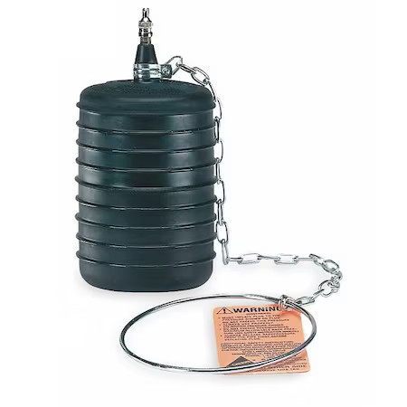Cherne 270067 Test Ball Plug, Pneumatic, Size 6 In