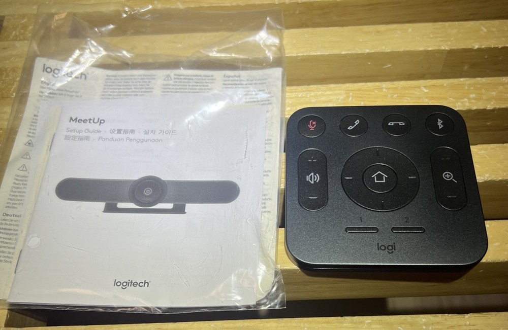 Original Remote Control for Logitech Meetup Camera System