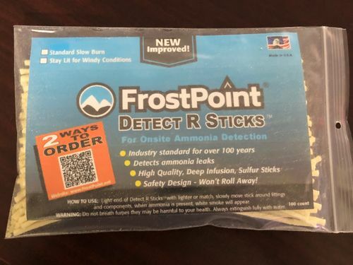 Sulfur Sticks    Detect R Stick   100 Pack               sulfer sulpher sulphur