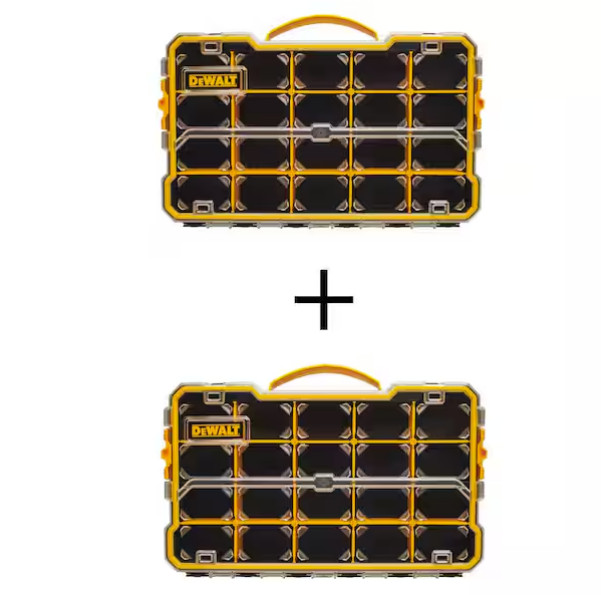 20-Compartment Pro Small Parts Organizer (2 Pack)